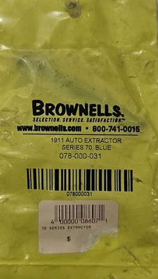 EXTRACTOR SERIE 70 1911 AZUL Foto 1 de 2