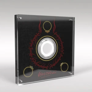 Lord of the Rings Book Style JRR Tolkien £2 Coin Perspex Display Case Holder - Picture 1 of 5
