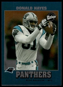 2001 Upper Deck Rookie F/X #96 Donald Hayes Carolina Panthers NM+ - Bild 1 von 2