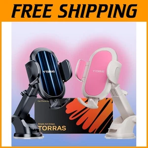 Confezione 2 Porta Telefono Auto Regolabile: Sicurezza Mani Libere per Viaggi Romantici - Foto 1 di 8