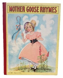 RARE Mother Goose Rhymes Watty Piper Platt & Munk Publishers 1937 - Picture 1 of 9