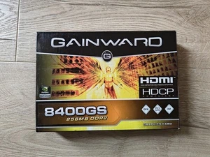 Gainward GeForce 8400GS 256MB DDR2 PCI-E Graphics Card - Picture 1 of 12