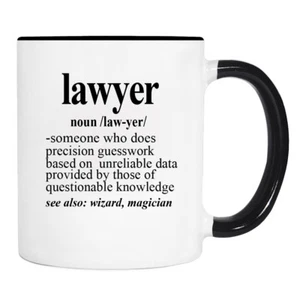 Anwalt Substantiv - 11 Unzen Becher - Anwalt Geschenk - Anwalt Geschenk - Bild 1 von 2
