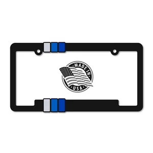 Fits Toyota• Retro-Style-License-Plate-Frame-TRD-Offroad-Tacoma-FJ-Cruiser-Supra - Picture 1 of 9