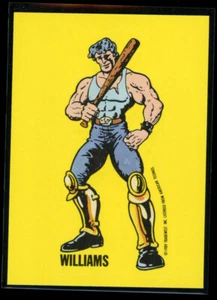DOUBLE DRAGON WILLIAMS 1989 Topps Nintendo Sticker #29 NM - Picture 1 of 2