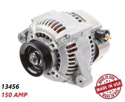 150 Amp 13456 ALTERNADOR TOYOTA Paseo Trecel ALTA SALIDA 91-92 Rendimiento HD Foto 1 de 2