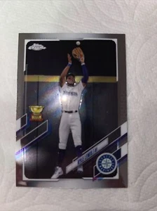 2021 Topps Chrome Base #93 Kyle Lewis - Seattle Mariners all star Rookie cup - Picture 1 of 2