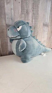 Peluche de dinosaurio Miniso 27" verde azul Tyrannosaurus Rex 15" de alto Squish T-Rex - Imagen 1 de 19