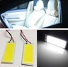 2 X 12V Xenon HID White 36-COB LED Dome Map Light Bulbs Car Interior Panel Lamps