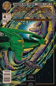 Star Trek: Deep Space Nine Hearts and Minds #4 Newsstand (1994) Malibu Comics - Picture 1 of 1