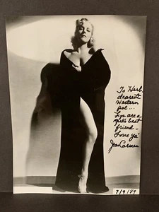 Jean Carmen Signed 7x9 Original Photo autograph - Picture 1 of 2