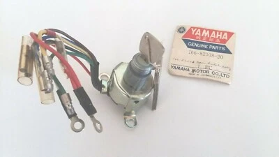 Interruptor principal de encendido Yamaha 1969 YG5S 3 llaves #2557 PT#166-82508-20 NOS OEM Foto 1 de 4