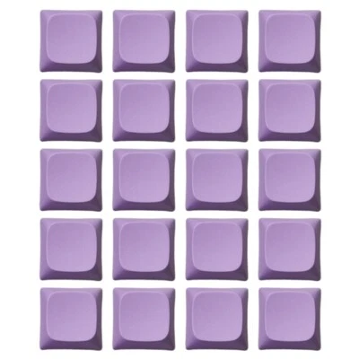20PCS Color PBT 1U Replacement Keycaps for Mechanical Keyboards Office Gaming - Image 1 of 4