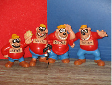 Disney Ducktales Beagle Boys Bullyland 4 Pvc Figures Lot Set Cake Toppers