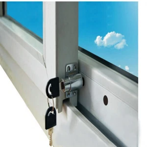 Alloy Sliding Doors Lock Catches Heavy Duty Security Sliding Patio Window Bolt - Picture 1 of 2