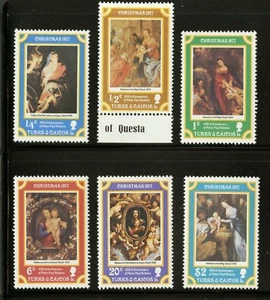Turks & Caicos Islands 1977 Scott # 331-336 Mint Never Hinged Set - Picture 1 of 1