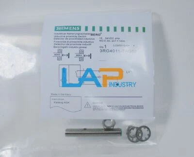 1PCS New FOR Siemens Proximity Switch 3RG4011-7AG00 15-34VDC PNP NO sn=1mm - Image 1 of 4