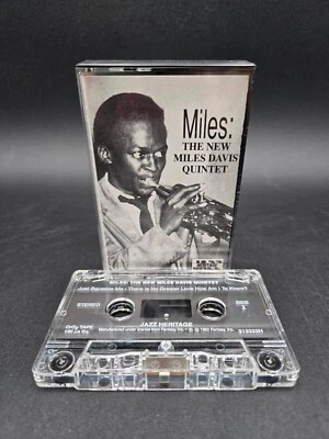 Miles: The New Miles Davis Quintet Cassette Tape Jazz Heritage Fantasy Inc. - Image 1 of 4