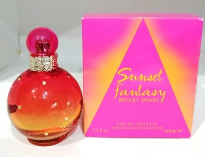 SUNSET FANTASY Eau de Toilette Spray by Britney Spears 3.3 oz 100 ml Batch # 701 - Image 1 of 4