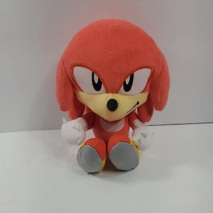 Knuckles Sonic The Hedgehog 8" Plush Stuffed Doll 2019 Sega jakk - Picture 1 of 7