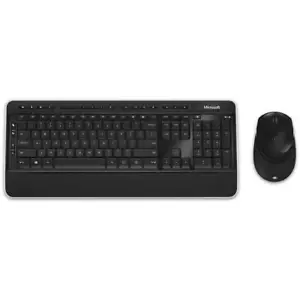Microsoft Wireless Desktop 3050 Standard French Keyboard & Mouse Set - Black - Picture 1 of 1