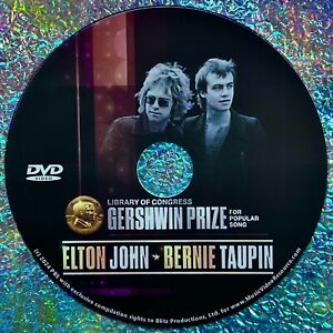 Gershwin Prize For Popular Song to ELTON JOHN and BERNIE TAUPIN DVD METALLICA