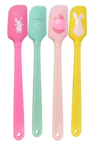 Easter Mini Silicone Spatula Sets, 2-ct. Packs (light pink & yellow) - Picture 1 of 3