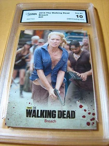 THE WALKING DEAD 2014 BREACH ANDREA # 41 GRADED 10 L@@@K - Picture 1 of 1