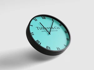 Tiffany Wall Clock - Picture 1 of 4