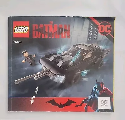 INSTRUCTIONS ONLY - LEGO DC Comics Batmobile - The Penguin Chase 76181 Batman  - Image 1 of 3