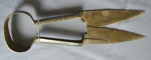 Antique Sheep Shears / Scissor / Wool Clippers / Trimmers by H.S.B & Co, 13 1/8" - Picture 1 of 3