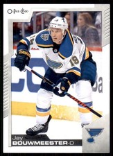 2020-21 UD O-Pee-Chee Base #474 Jay Bouwmeester - St. Louis Blues
