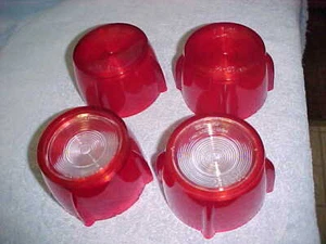 Mopar 1957 Dodge Car Tail & Reverse Back-up Lens SET LOT NORS GLO-BRITE SER-DO - Picture 1 of 1