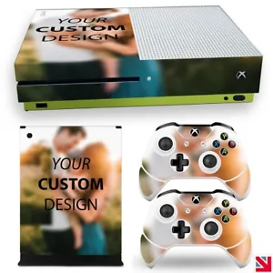 PERSONALISED CUSTOM DESIGN XBOX One S Skin Decal Vinyl Sticker Wrap - Picture 1 of 1