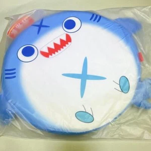 Hololive Gawr Gura 3Rd Anniversary Bloo- Cushion Plush Doll F/S Japan. - Picture 1 of 2