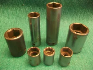 ENCHUFES CORNWELL 1/2" 3/8" 1/4' UNIDAD 6,8, PT. SAE, PROFUNDIDAD MÉTRICA, REG, IMPACTO - Imagen 1 de 42