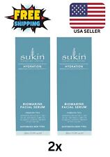 🔥( Lot Of 2 ) Biomarine Facial Serum, 1.01 Oz Each By Sukin FREE SHIPPING!🔥