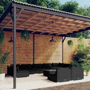 Tidyard 10 Piece Garden Set Garden Furniture Set Patio Backyard Terrace D3A6 - Picture 1 of 12
