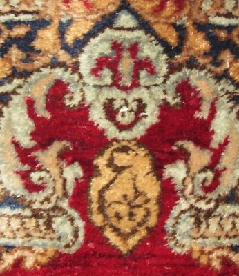 Alfombra Antigua Farahan Oriental 30"x 60" FIRMADA Corredor USADA Y ROTA 14x14 KPI Foto 1 de 4