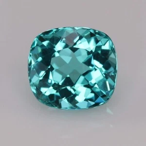 1.82 carats paraiba blue green natural apatite cushion madagascar 24023377 - Picture 1 of 5