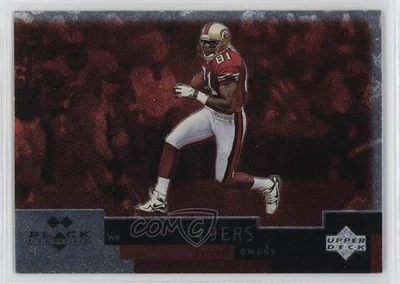 1998 Upper Deck Black Diamond Double Diamond Terrell Owens #14 HOF - Image 1 of 2