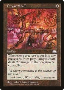 1x Dingus Staff - MP - Mirage Block - SPARROW MAGIC mtg - Picture 1 of 1