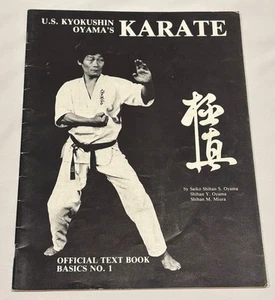 1981 U.S. Kyokushin Oyama Karate Basics #1 Text Book Textbook Instruction Guide - Bild 1 von 12