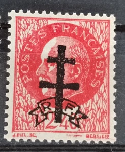 Local France 1944 Liberation overprint Morlaix MNH - Picture 1 of 1