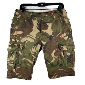 Superdry Shorts Men’s Small 32 Camo Cargo Combat Utility Military - Picture 1 of 15