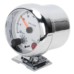 Tacómetro 375 pulgadas calibre digital 8000 RPM retroiluminación 4 6 8 cilindros 12 V - Imagen 1 de 12