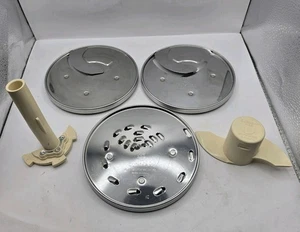Cuisinart Pro Custom 11 Küchenmaschine Teile-Schneideklingen, Zerkleinerungsscheibe, Stiel - Bild 1 von 9