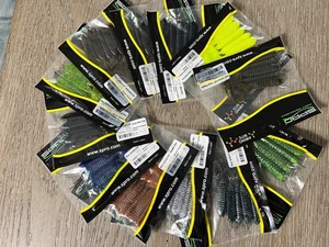 SPRO 4.25inch Wave Tail Grub Soft Plastic Fishing Lures - Choose Color! - Picture 1 of 65