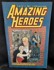 Amazing Heroes #116 Fantagraphics Books May.1,1987 GOOD - Picture 1 of 2