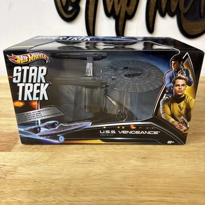 Hot Wheels Star Trek USS Vengeance Die Cast Metal Model MIB - Image 1 of 4